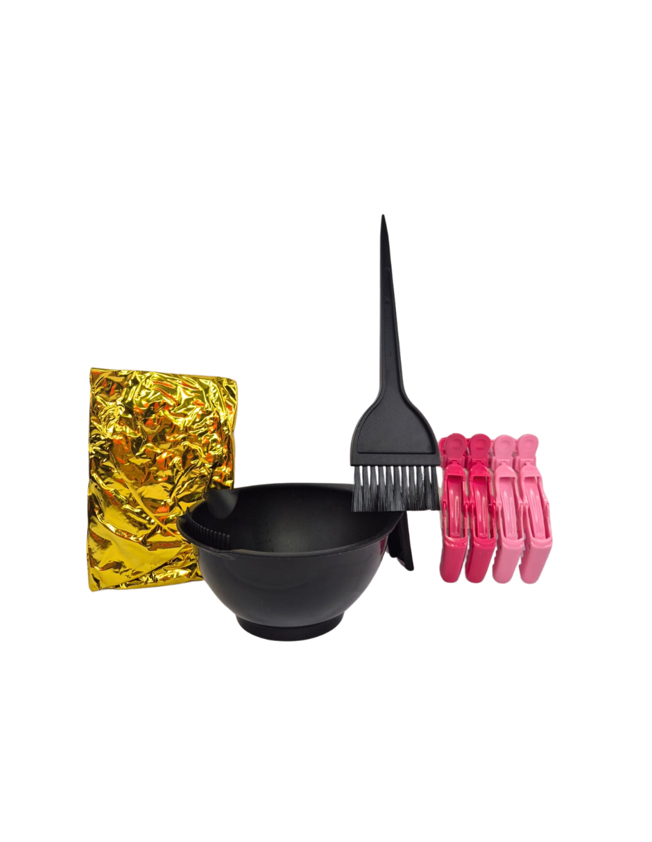 Kit básico para teñir el cabello