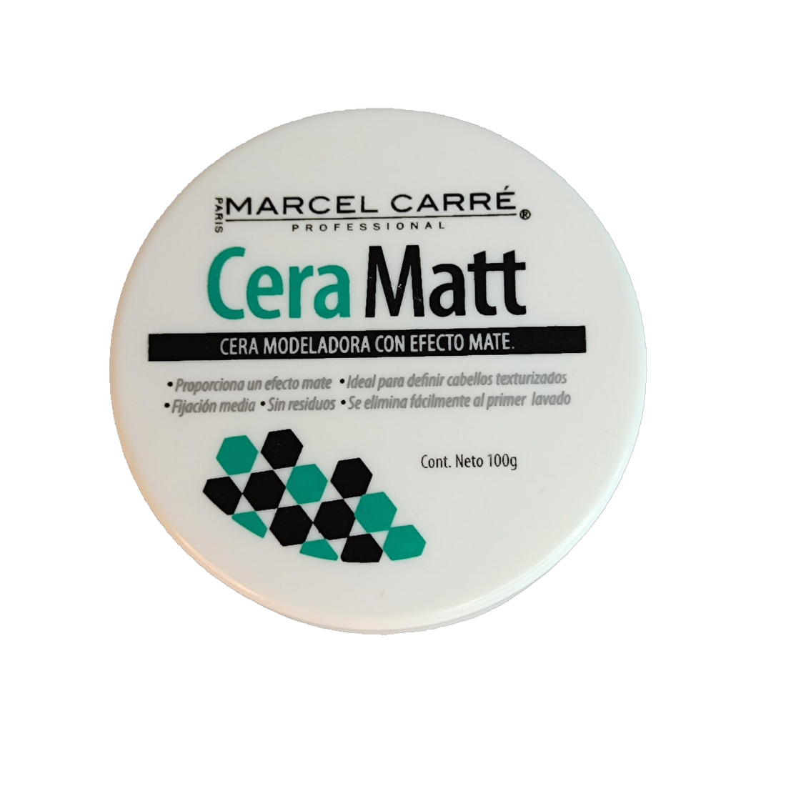 Marcel Carre Cera Matt 100gr - Fijación media, efecto mate