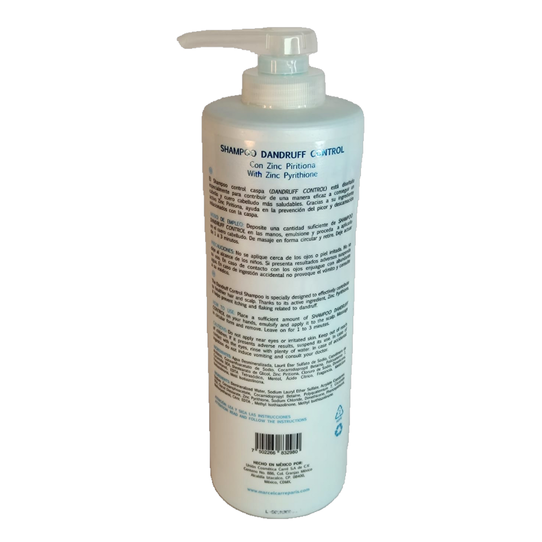 Marcel Carre Shampoo Control Caspa 1000ml