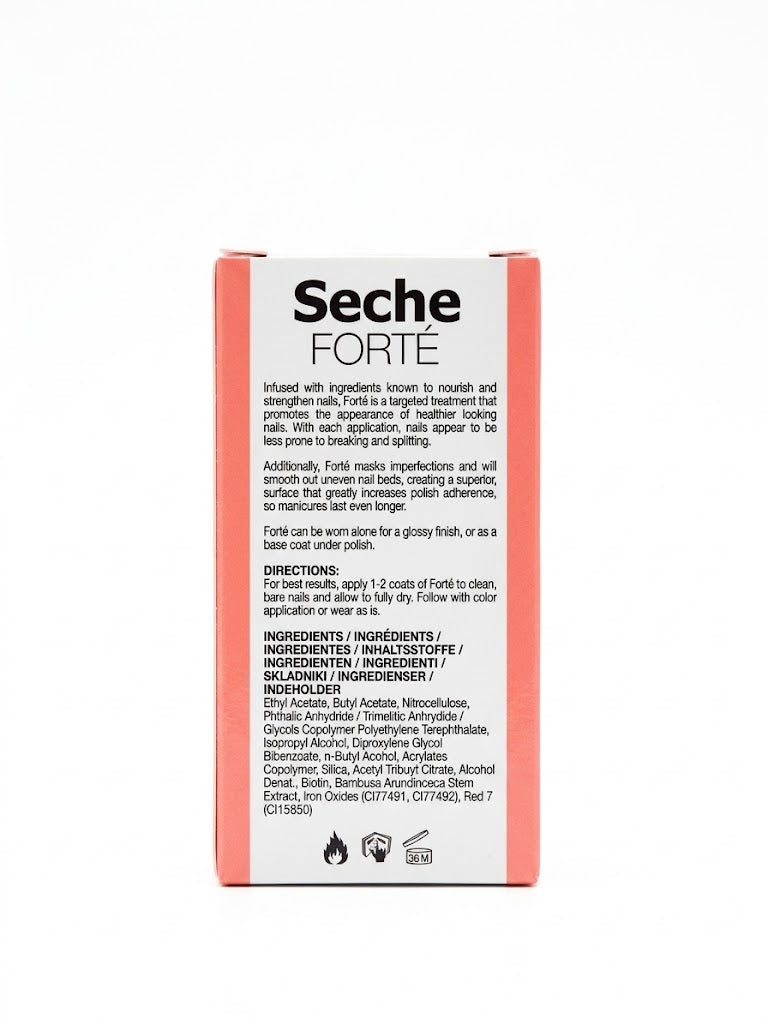 Seche Forte 14ml - Tratamiento fortalecedor con Biotina y Bambú