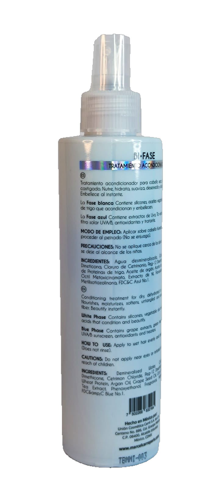 Marcel Carre Acondicionador BiFase 240ml - Hidrata y protege el cabello