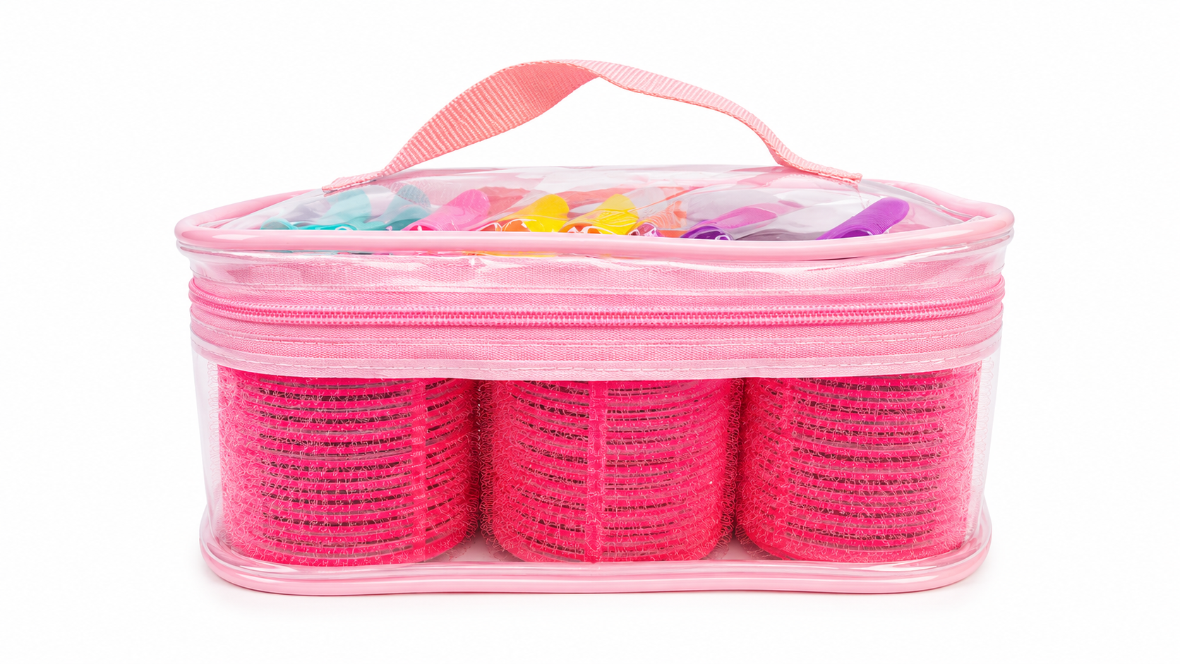 Kit De Rulos Para Cabello 43 Piezas Con Pinzas Y Peine