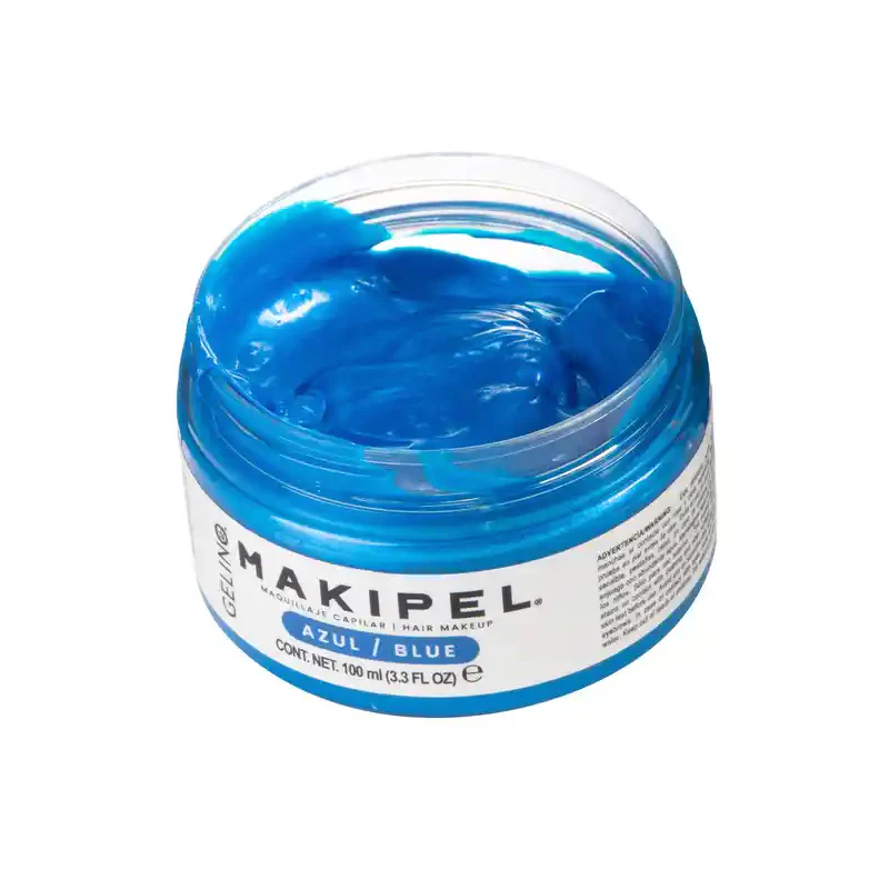 Makipel AZUL 100ml - Maquillaje temporal para el cabello