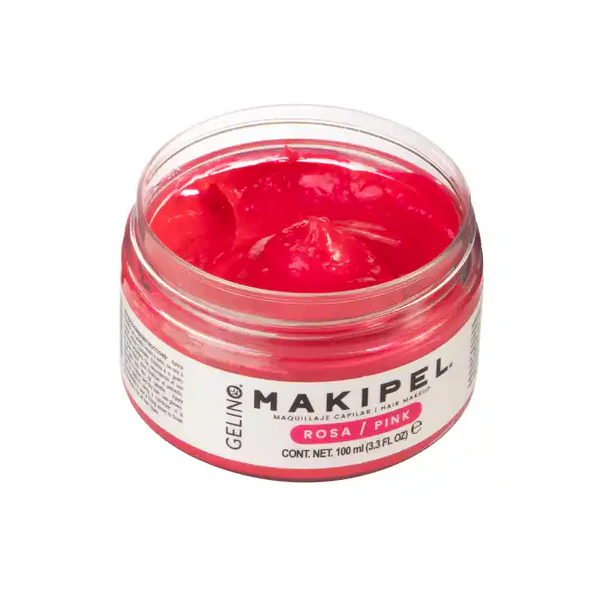 Makipel Rosa 100ml - Maquillaje temporal para el cabello