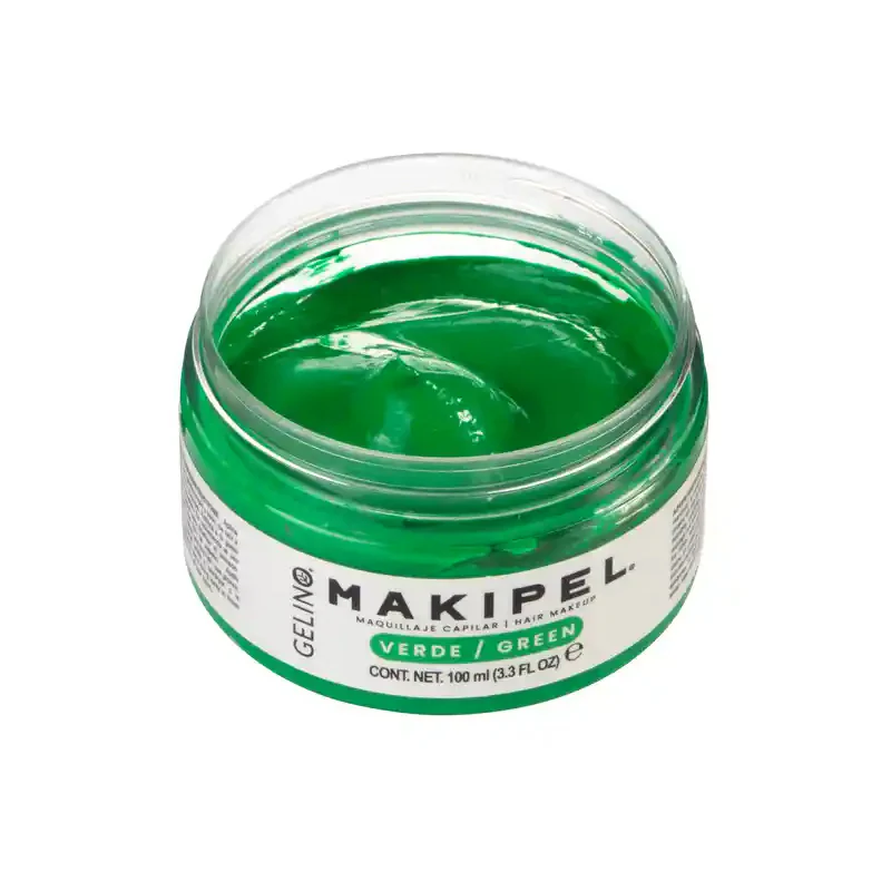 Makipel VERDE 100ml - Maquillaje temporal para el cabello