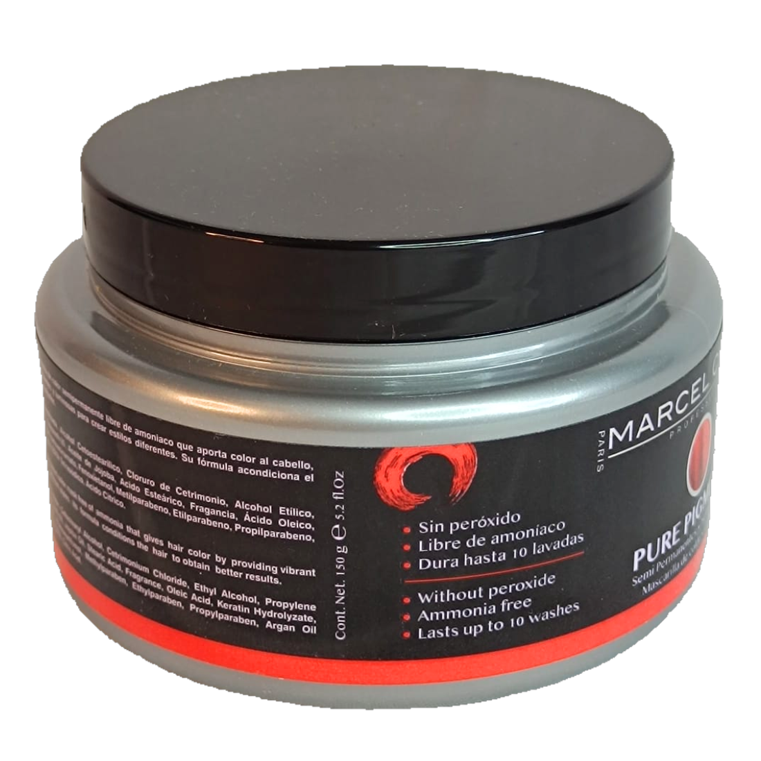 Tinte Mascarilla Pure Pigments Fire Red 150 ml