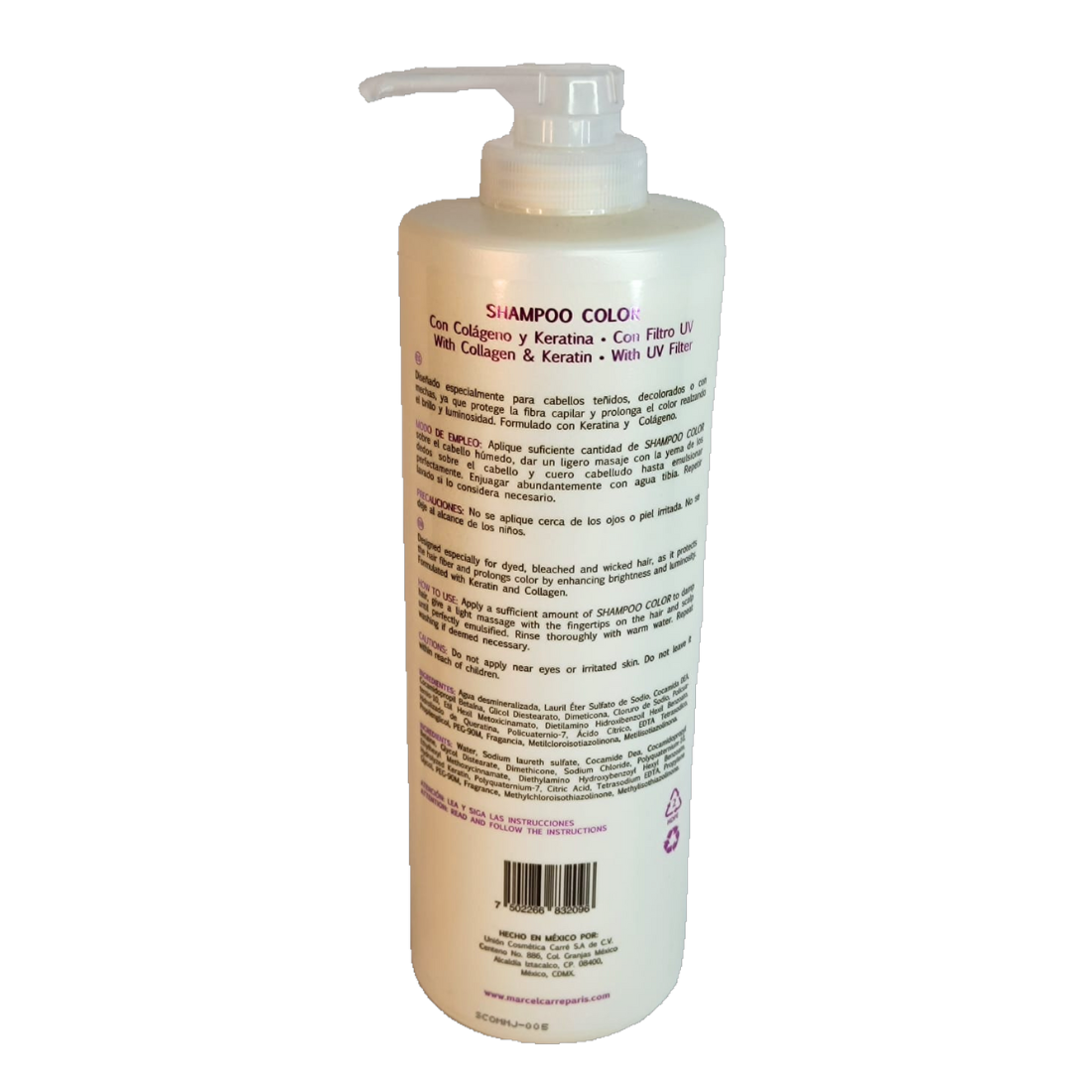 Marcel Carre Shampoo Cuidado de Color  1000ml