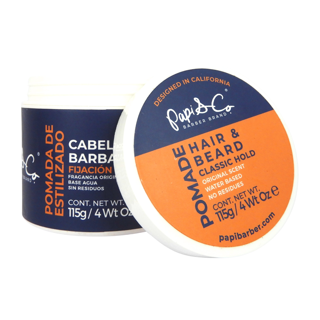 Papi & Co  Pomade Classic 100 g - Pomada de Estilizado