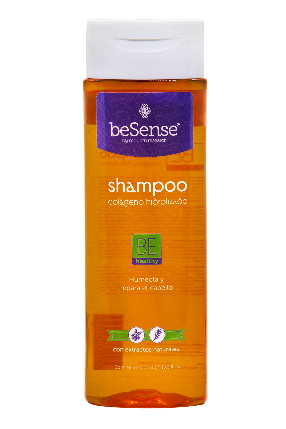 Shampoo Colágeno Hidrolizado 400ml - Humecta, repara y reestructura el cabello seco y/o dañado