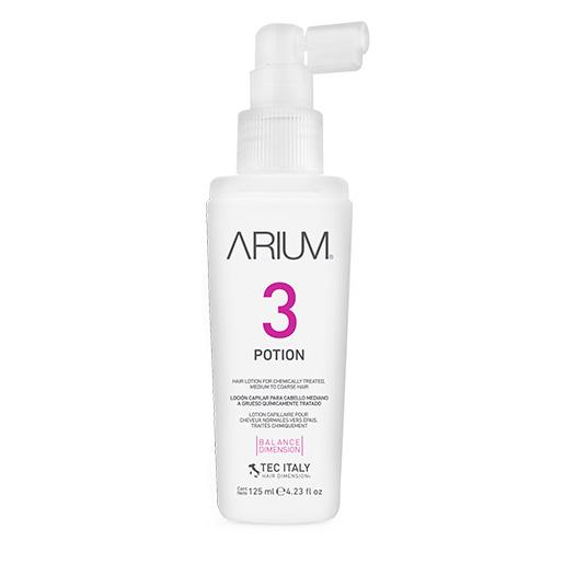Potion 03 125ml - Proporciona antioxidantes y vitaminas al cuero cabelludo y cabello mediano a grueso quimicamente tratado