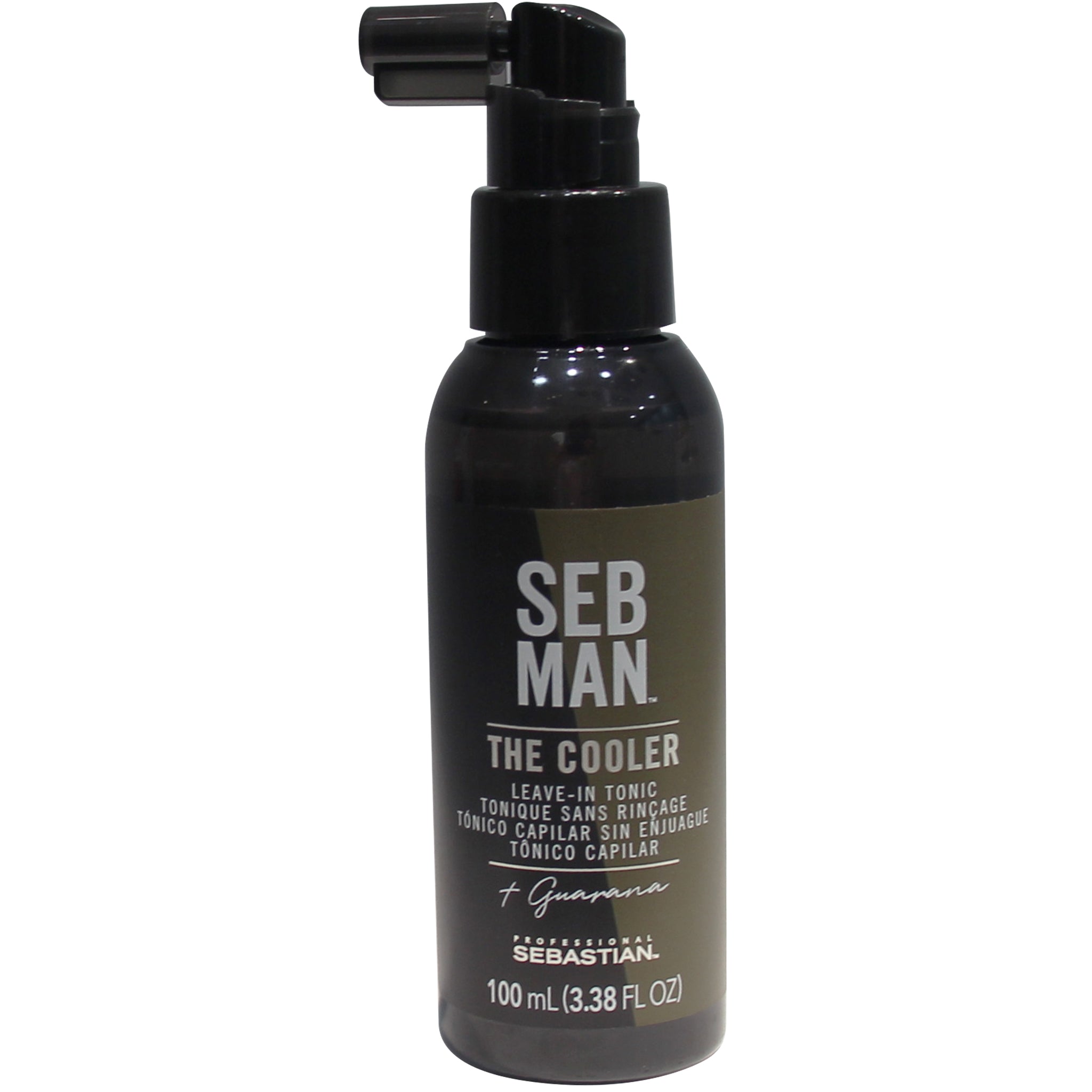 The cooler Seb Man Tónico sin enjuague que estimula la piel cabelluda que aparto sensación refrescante. 