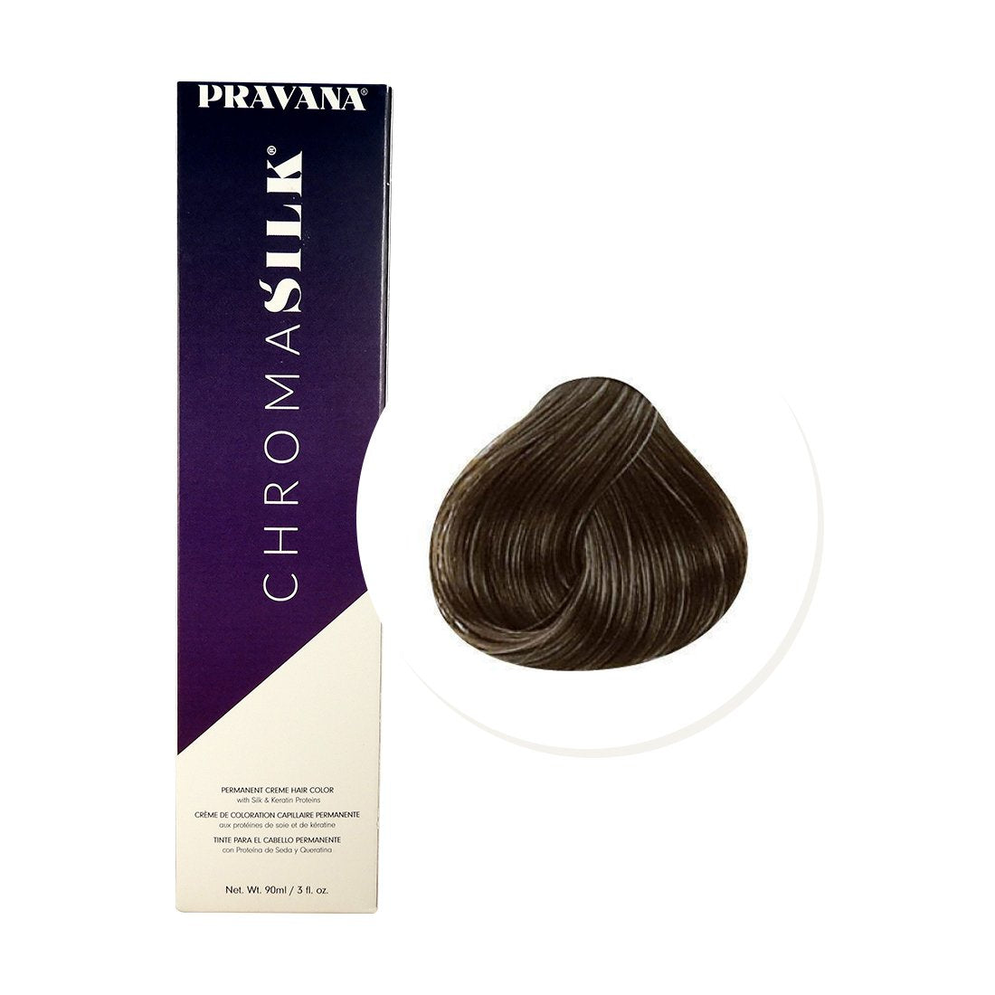 Pravana ChromaSilk 6.1 Rubio Oscuro Cenizo